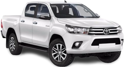 Locação de automóvel em Puerto Madryn Hilux DC Manual 4x4